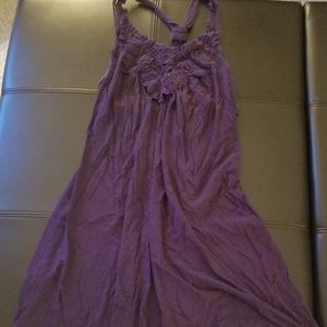 Lace razor back tank